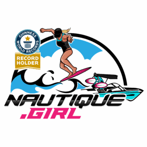 Nautique Girl logo with Guinness World Record.