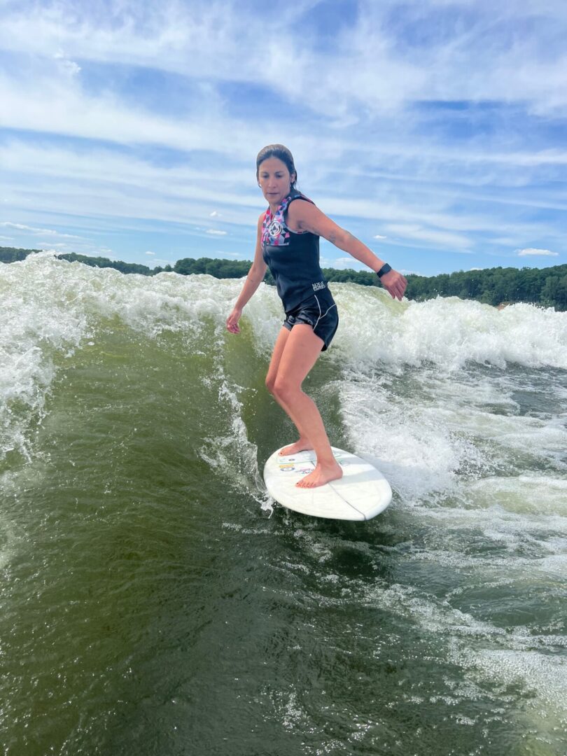 Surfing Woman