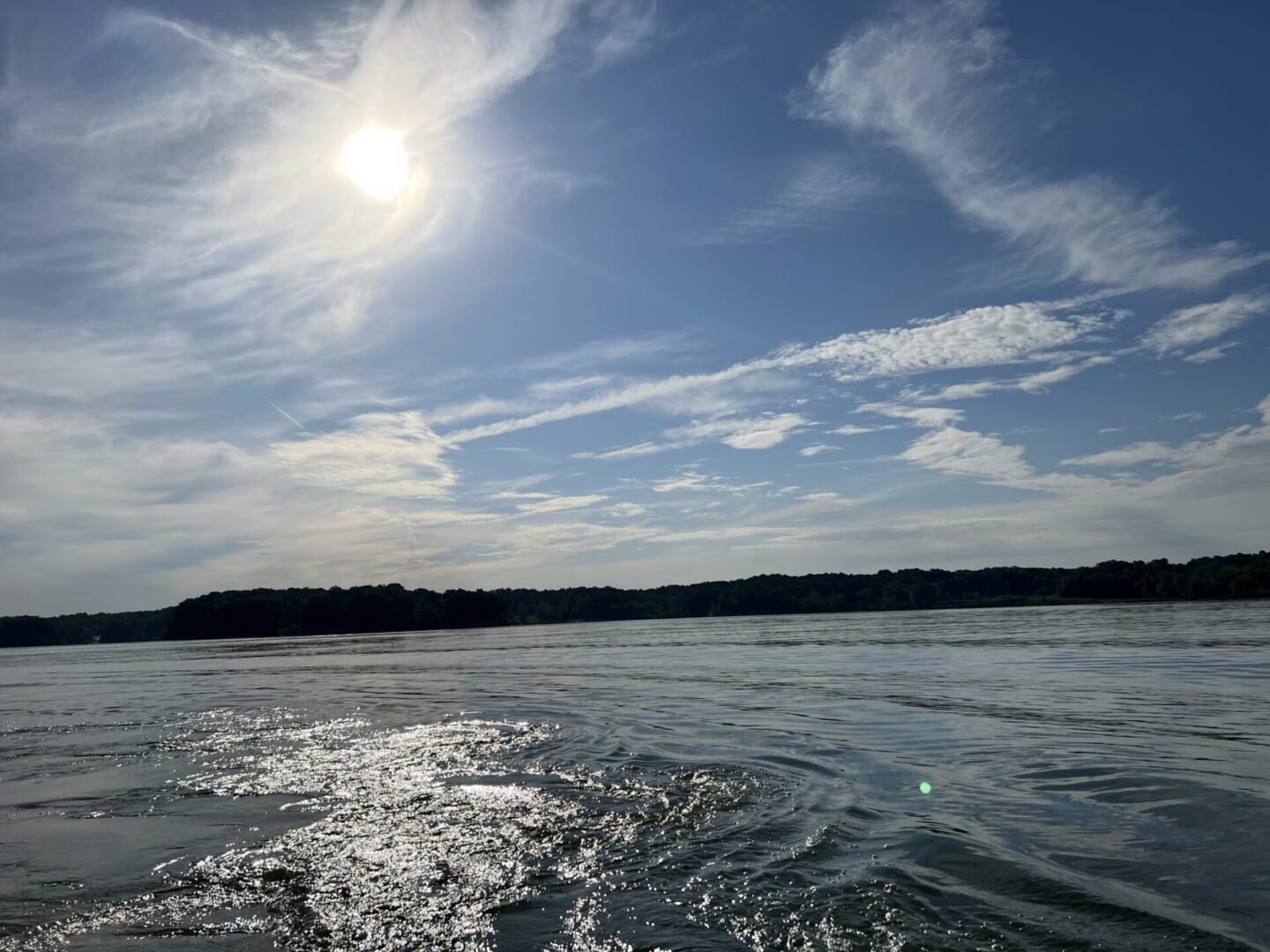 Landscape View from Water