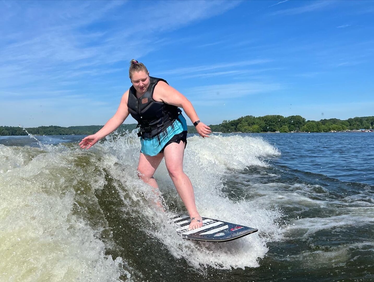 Surfing Lady