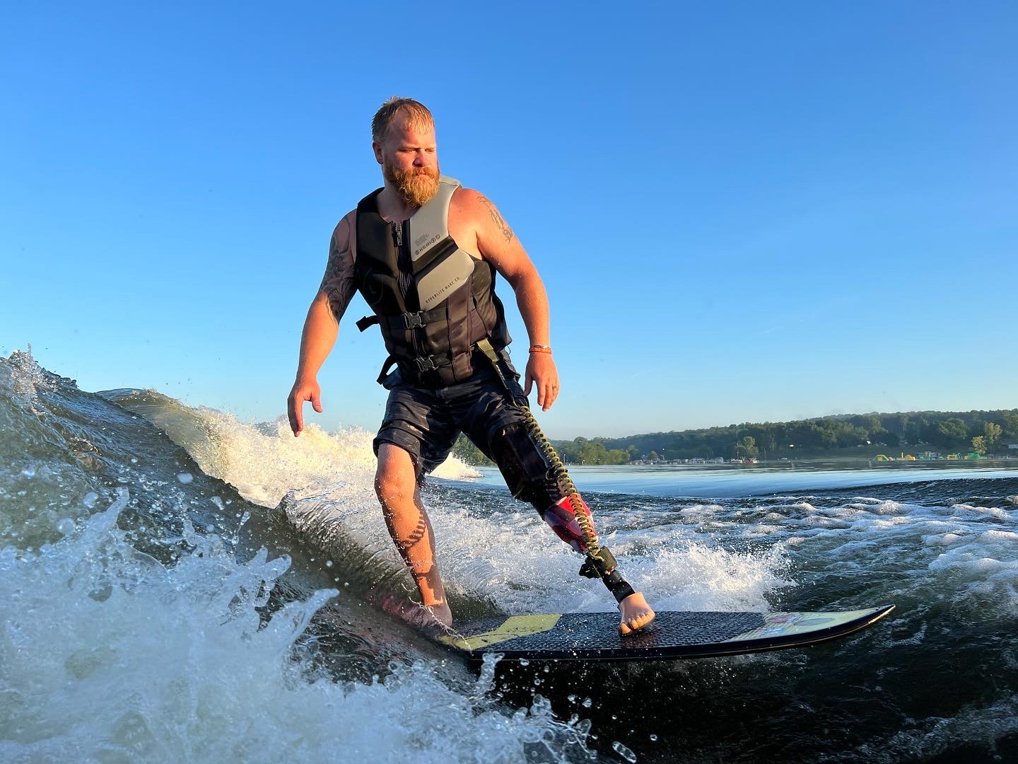 Surfing Man