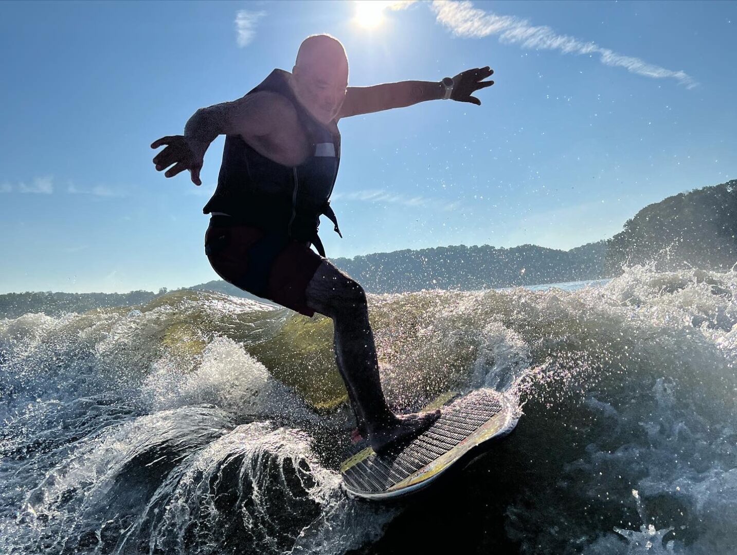 Surfing Man