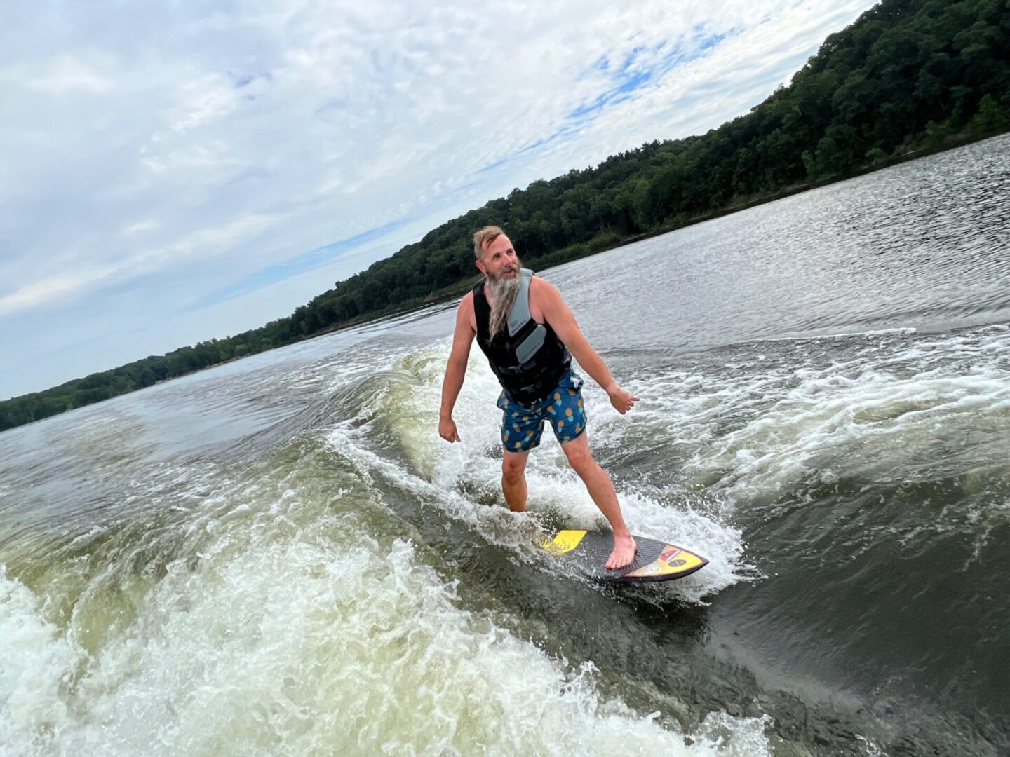 Surfing Man