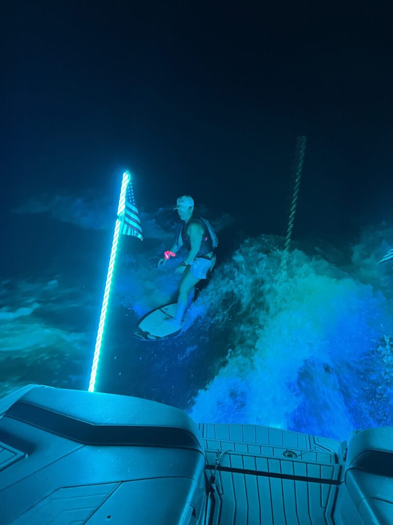 Surfing on Night